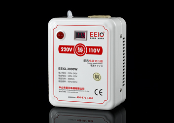 3000W220V轉110V變壓器【帶電壓顯示】