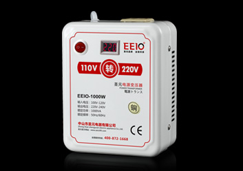 1000W110V轉220V變壓器【帶電壓顯示】